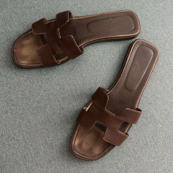 Hermes’ Oran - Brown size 41 - Picture 2 of 5